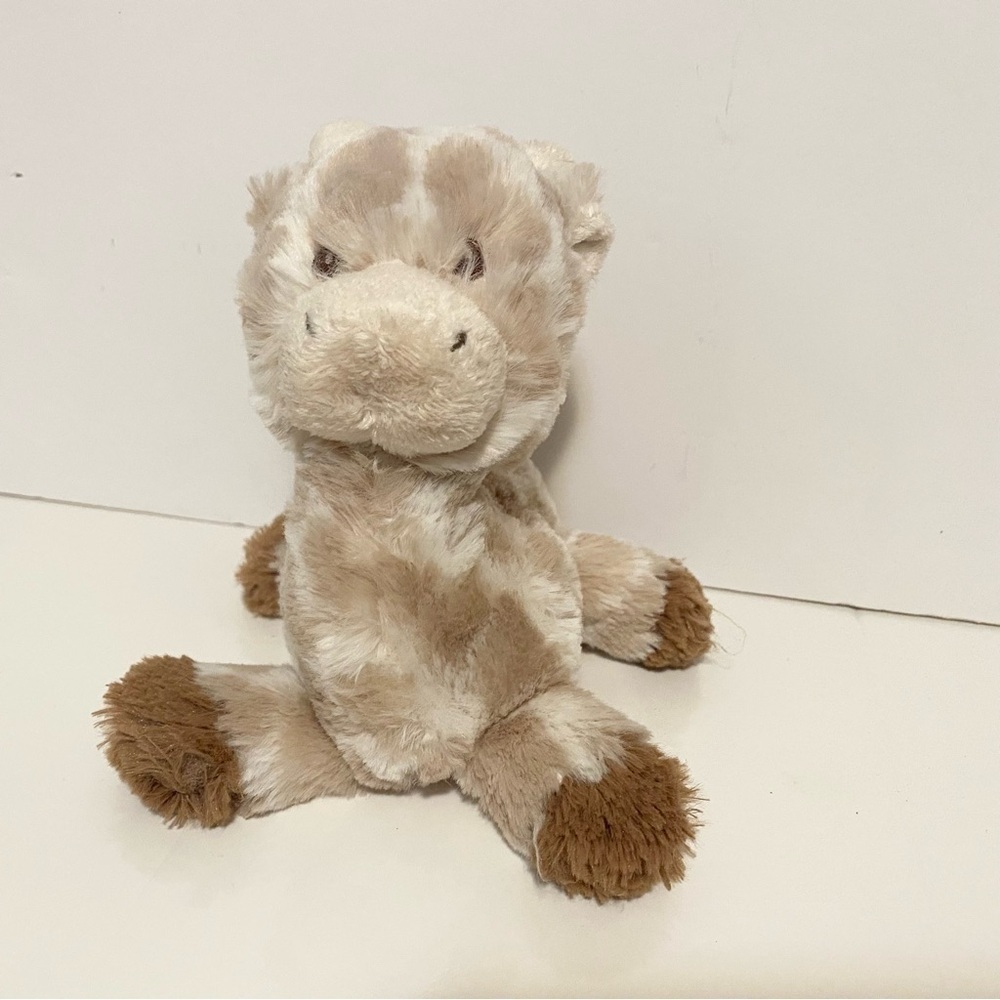 Aurora Baby Giraffe Soft Plush Rattle Stuffed Animal Mini 6” Small